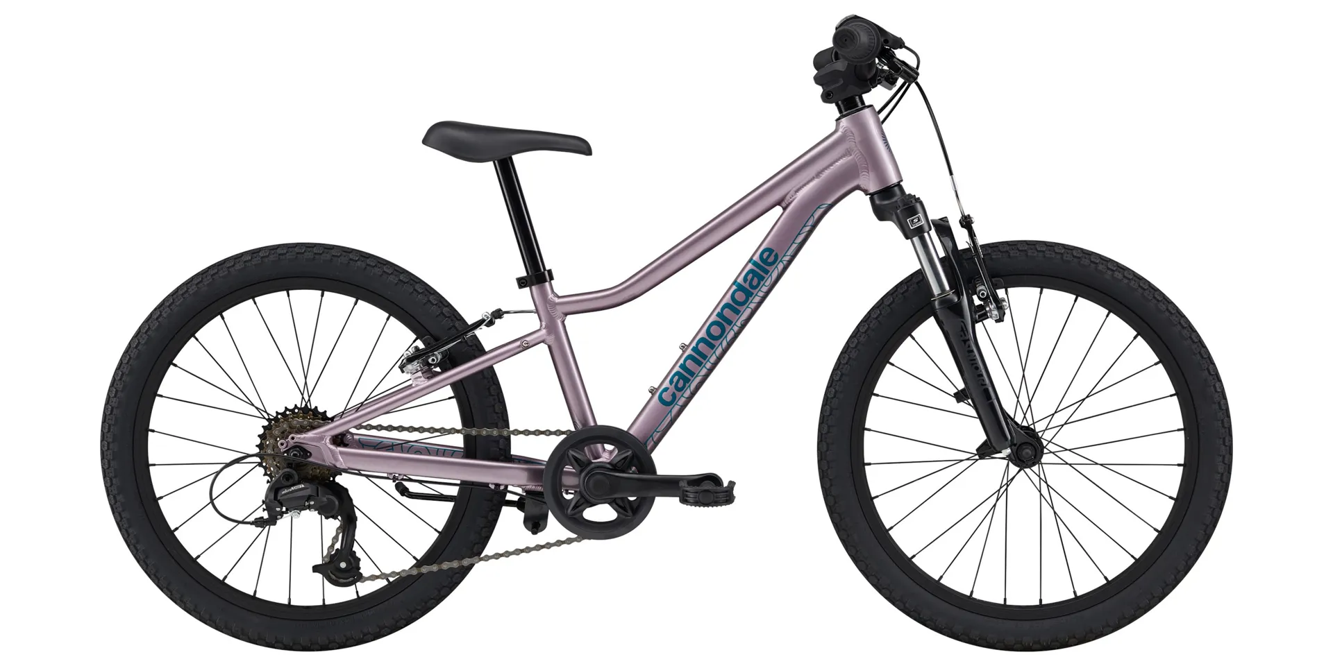 2022 Cannondale Kids Trail 20 Mountain Bike in Lavender